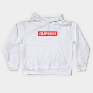 Simpreme - Gen Z Slang Kids Hoodie